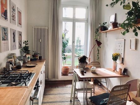 SWAP ONLY!2 Zimmer Gartenwohnung am Helmholtzplatz zum Tausch - Photo 2