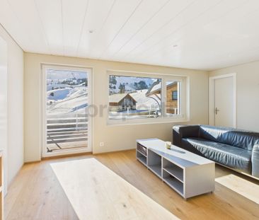 Charming 3.5-room furnished apartment with mountain view in Stoos SZ - Photo 1