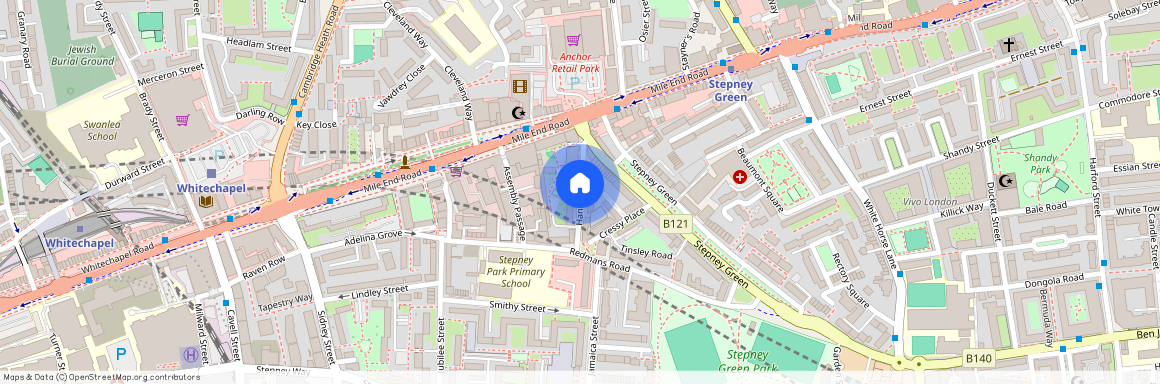 Hannibal Road, Stepney, London, E1