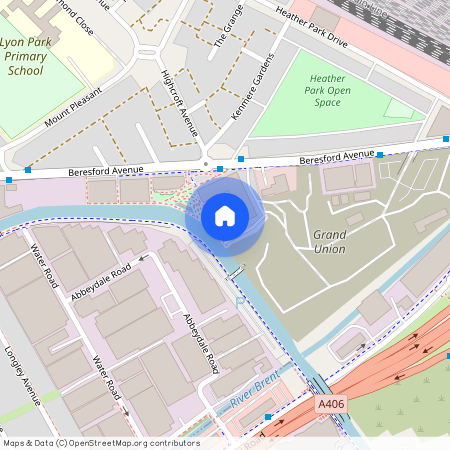 Flat 20 Allium House, 2 Caldon Boulevard, Wembley Middlesex, HA0 1BD