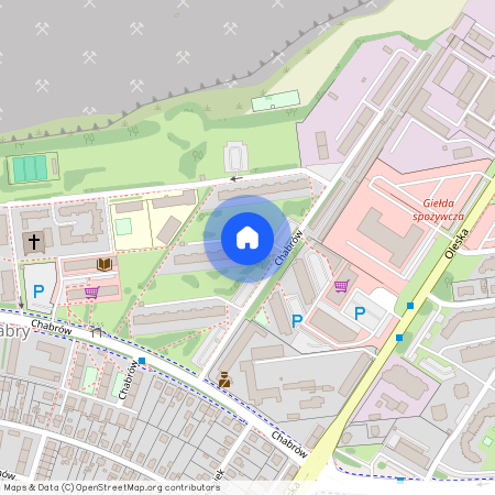 ul. Chabrów, Chabry, Opole, opolskie