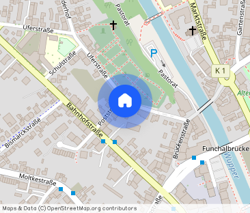 Schicke 3-Zimmerwohnung im 2. OG in Citylage von Leichlingen (nur m... - Photo 1