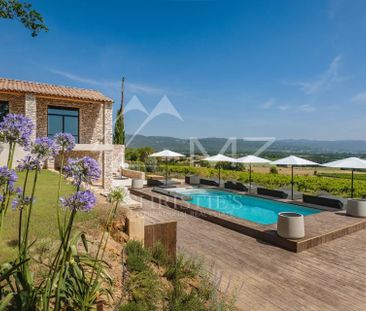 Gordes - Superbe maison en pierres avec décoration raffinée et vue ... - Photo 6