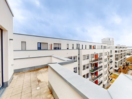 Exklusives Penthouse mit Dachterrasse – großzügige 3-Zimmer-Wohnung - Photo 4