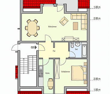 2-Zimmer-Wohnung in Düsseldorf-Gerresheim - Foto 1