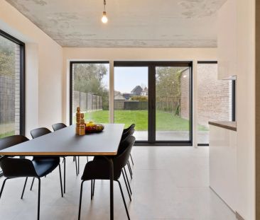 Nieuwbouwwoning te huur Appelterre met 3 slpk, bureau en tuin - Photo 1