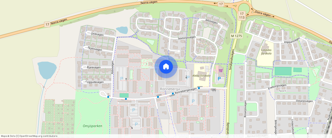 Rönnebergavägen, Eslöv