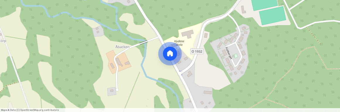 Herrljunga, Hudene Villa Solängen, 1, 52492