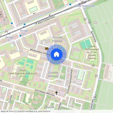 ul. Władysława Orkana, Nowa Huta, Nowa Huta, Kraków, małopolskie