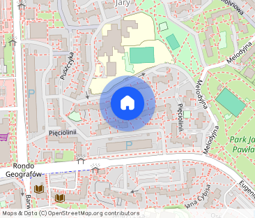 Wynajmę przytulne 30m² z balkonem - Pięciolinii, Ursynów - Photo 1