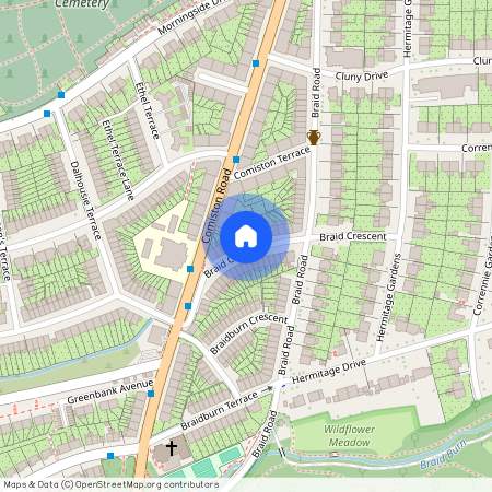 Braid Crescent, Edinburgh