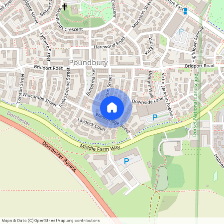 Wadebridge Square, Dorchester, DT1 3