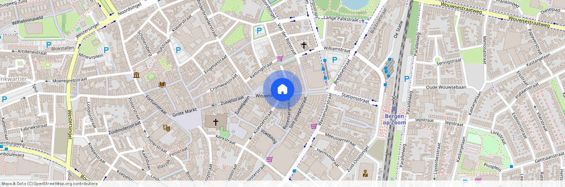 Centrum, 4611 PK, Wouwsestraat, Bergen Op Zoom