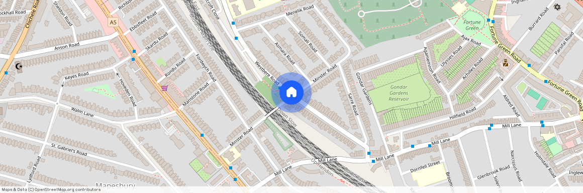 Westbere Road, West Hampstead/Kilburn London NW2