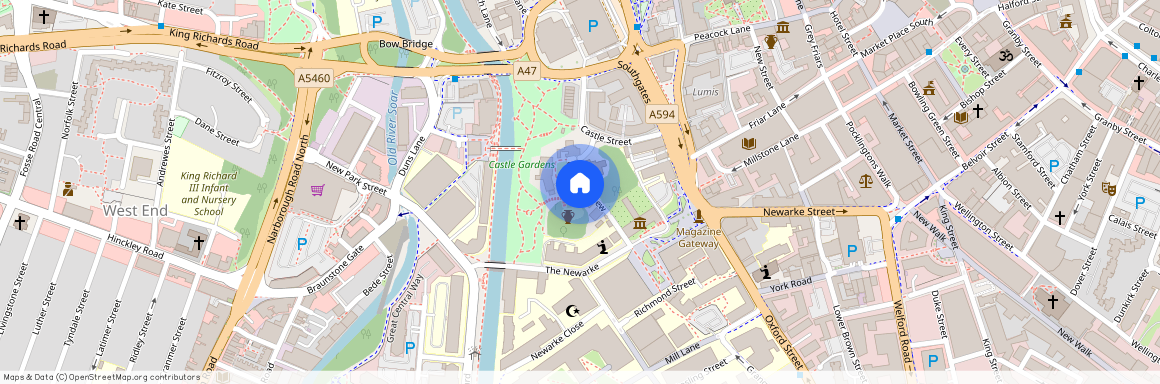 6 Castle View, The Newarke LE1 5WH