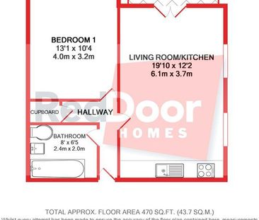 1 bedroom apartment to rent - Photo 5