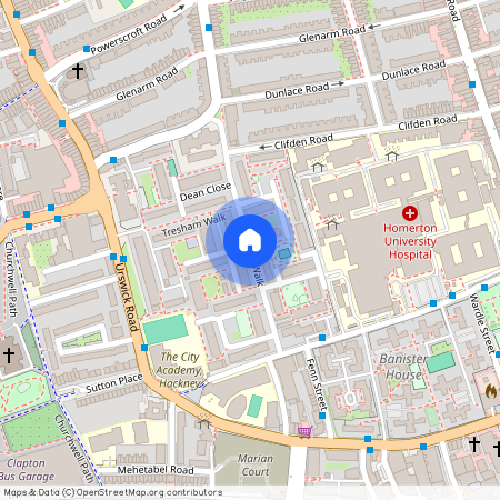 Churchill Walk, Homerton, London, E9