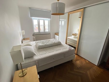 ✨️ 2 gemeubileerde kamers in een appartement van 125m2 nabij EU Quarter. - Foto 3