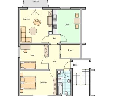 3 Zimmer in Nußloch - Photo 2