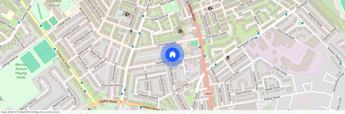 Hadfield Street, Oldham, Greater Manchester, OL8