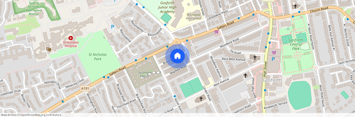 Broomfield Road, Newcastle Upon Tyne, NE3
