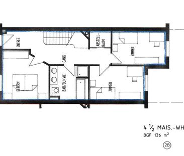 4.5 Zimmer, 116 m², 2. Stock - Photo 1