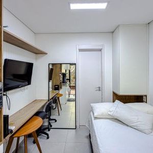Studio para alugar com 17m², 1 quarto e sem vaga - Photo 2