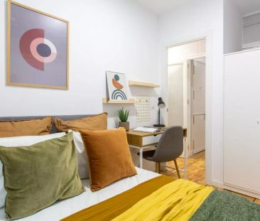 Room in a shared 7-bedroom apartment for rent in Argüelles, all bills included - Foto 5