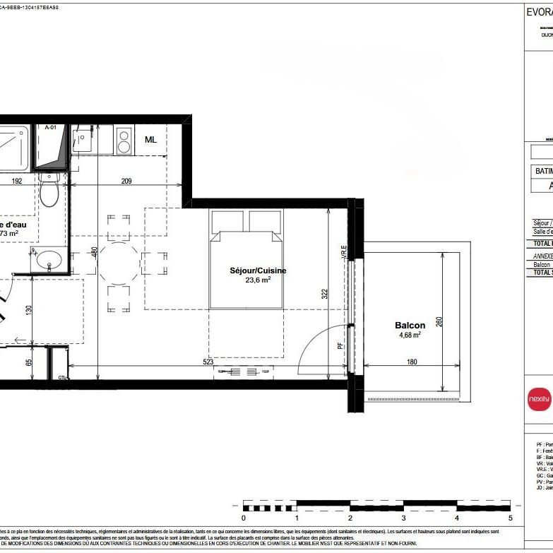 Appartement 1 pièce - Photo 2
