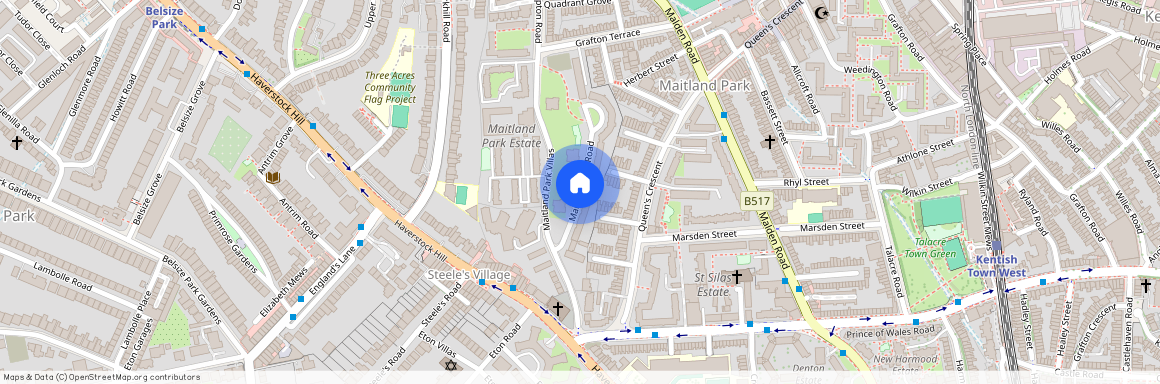 Silverbirch Walk, Maitland Park Road, Chalk, NW3