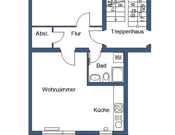 Charmante Erdgeschosswohnung mit modernem, offenem Wohn- und Kochbereich - Photo 1