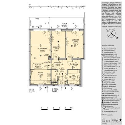 Ihr neues Zuhause in Katzelsdorf: Hochwertige 3-Zimmer-Wohnung mit Balkon - Foto 2