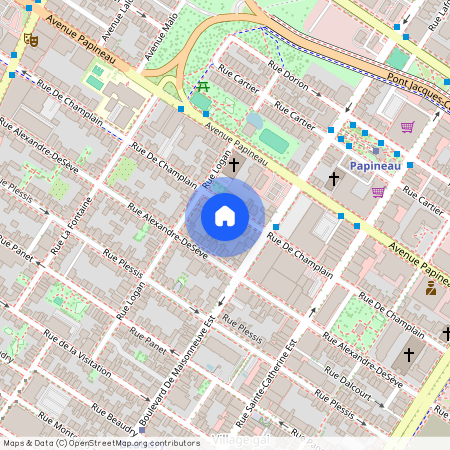 1600 rue Champlain, Ville-Marie, Ville-Marie, Ile de Montréal, H2L 2X6