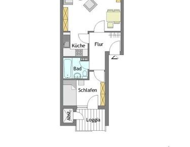 Klein und fein - 2-Zimmer-Wohnung in Mülheim-Stadtmitte - WBS erforderlich - Photo 1