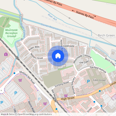 Waters Drive, Staines-Upon-Thames, TW18