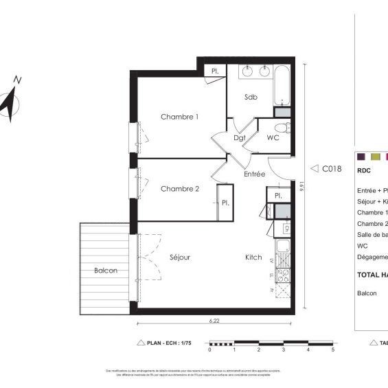 Location Appartement 3 pièces 58m² CASTANET TOLOSAN 31320 - Photo 1