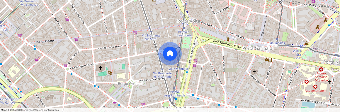 Via Guercino, Milan, Lombardy 20154