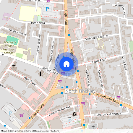 Ballards Lane, London, N12, North Finchley, N12