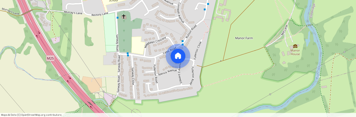 Fullerton Road, Byfleet, West Byfleet, Surrey, KT14