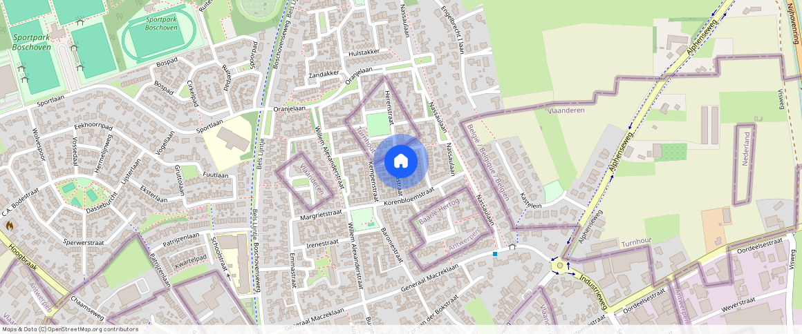 Taxandriastraat **, 5111 AK Baarle-Nassau