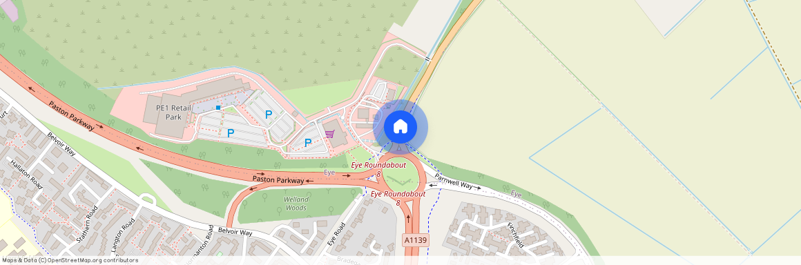 Eye Road, PETERBOROUGH PE1