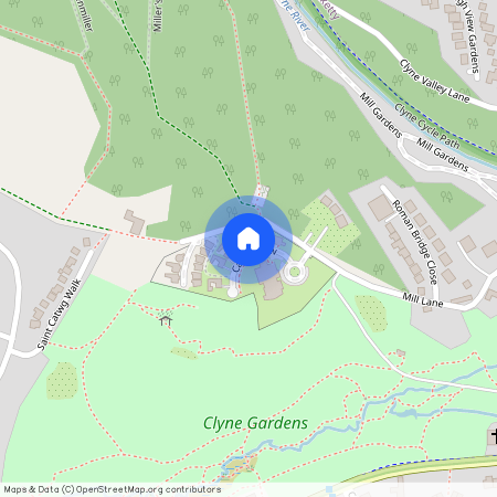 Castle View, Clyne Castle, Blackpill, Swansea