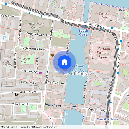 Millharbour, London E14
