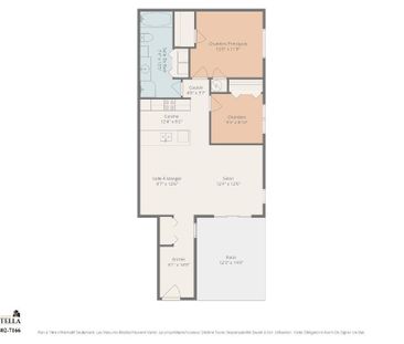 Superbe logement 3 1/2 + bureau à St-Nicolas, 1ier étage, climatisé... - Photo 4