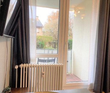 Schönes voll möbliertes 1-Zimmer-Apartment mit Balkon in Münster-Roxel - Photo 6