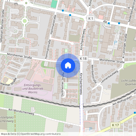 Dürkheimer Straße 1A, 67549 Rheinland-Pfalz - Worms