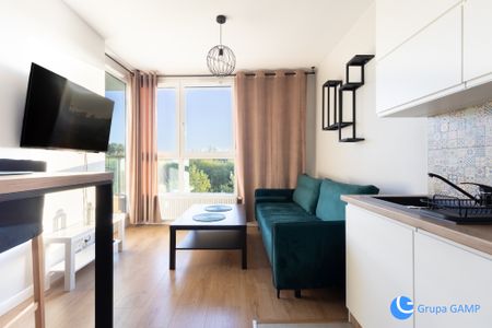 2pok, 34m2, *Mogilska Tower* Balkon, Parking - Photo 2