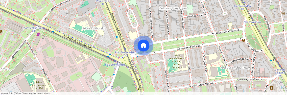 ul. Stanisława Wyspiańskiego, Stary Żoliborz, Żoliborz, Warszawa, mazowieckie