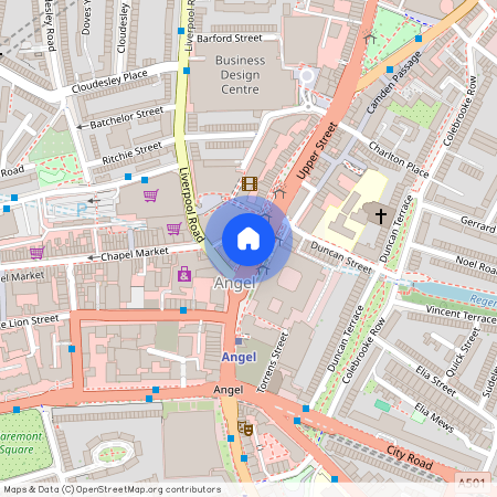 Liverpool Road, Angel, Islington, London, N1 0PU