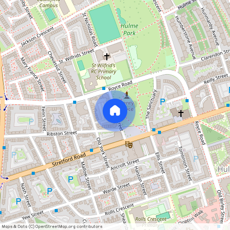 Dearden Street, Hulme, Manchester. M15 5LZ.